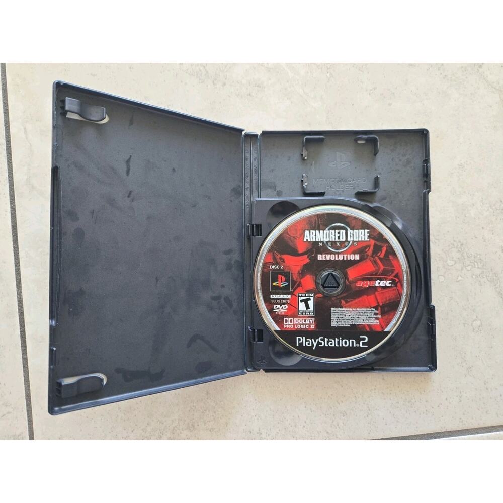 Armored Core: Nexus (Sony PlayStation 2, 2004) - DISC 2 Only & TESTED No Manual